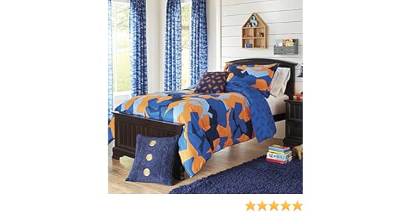 Blue Orange Twin Twin Xl Super Soft And Cute Better Homes And Gardens Kids Camo Navy Bedding Comforter Set Home Kitchen Comforters Sets G2 Publicidad Com