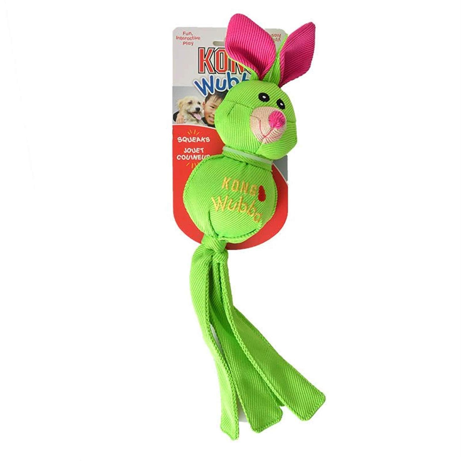KONG - Wubba Friends Ballistic - Nylon Tug of War Dog Toy (Assorted Characters) - For Large Dogs โ image 1