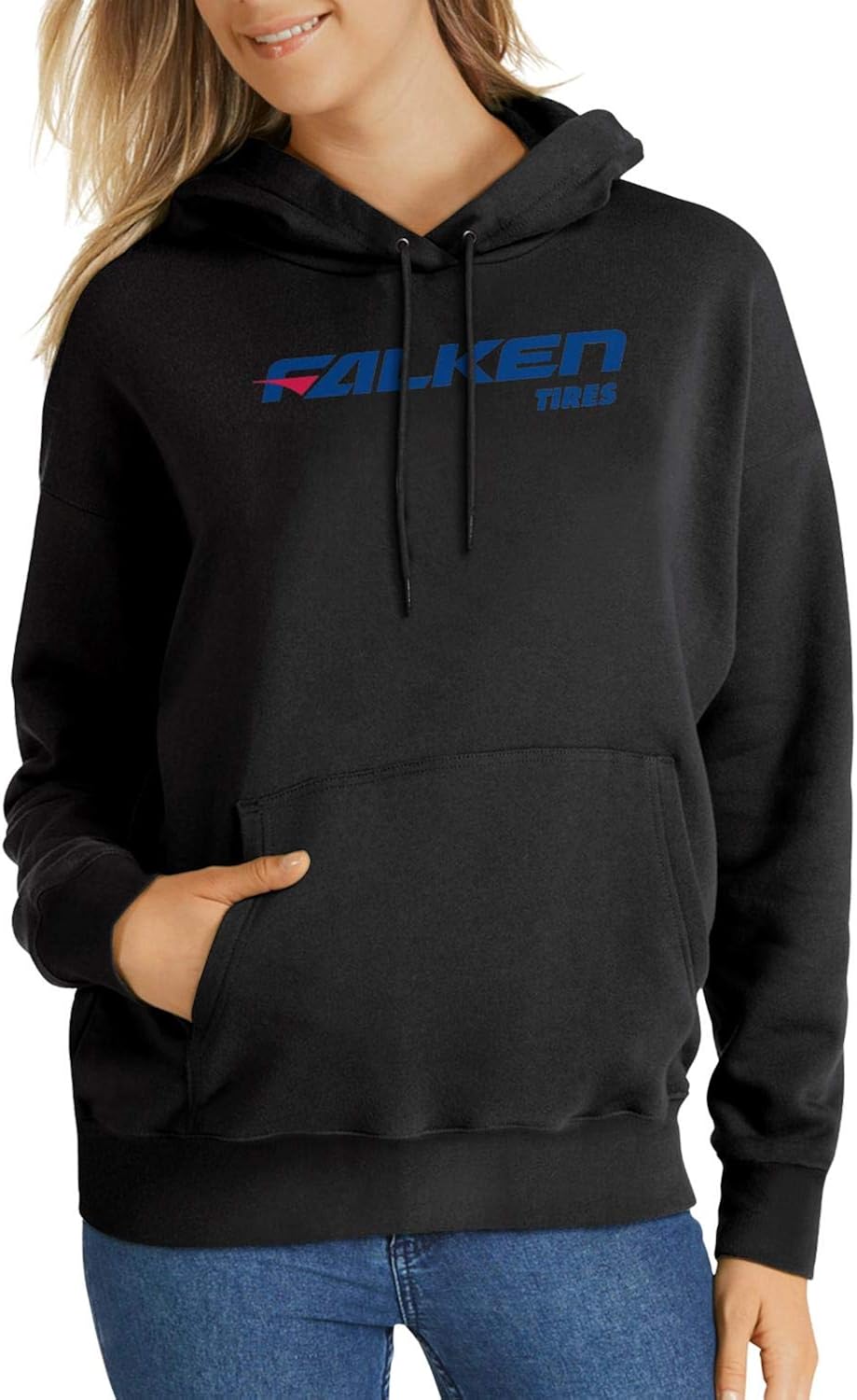 NingMall Women Hoodie Heavyweight Falken-Tire- Long Sleeve Fleece Soft Pullover Hoodies: Amazon 