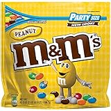 M&amp;M'S Peanut Chocolate Candy Party Size 42-Ounce Bag