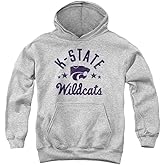 LOGOVISION Kansas State University Official Wildcats Youth Kids Boy/Girls Pull-Over Hoodie