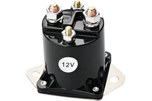 IGERSAW MaxLouder 12V Golf Cart Solenoid Replaces OE Part Number 1013609,435-154 for Club Car 1984 DS Starter Solenoid