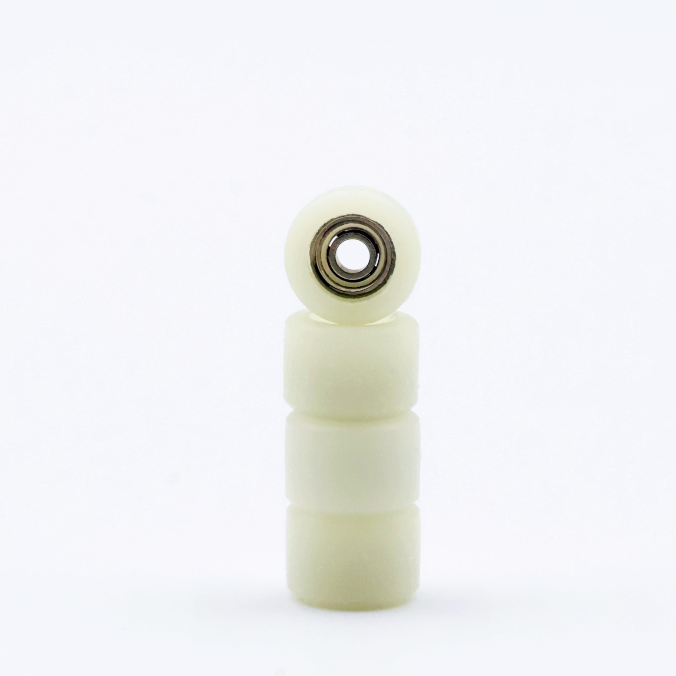 65D Urethane Fingerboard Wheels Pro Mini Shape (Beige)