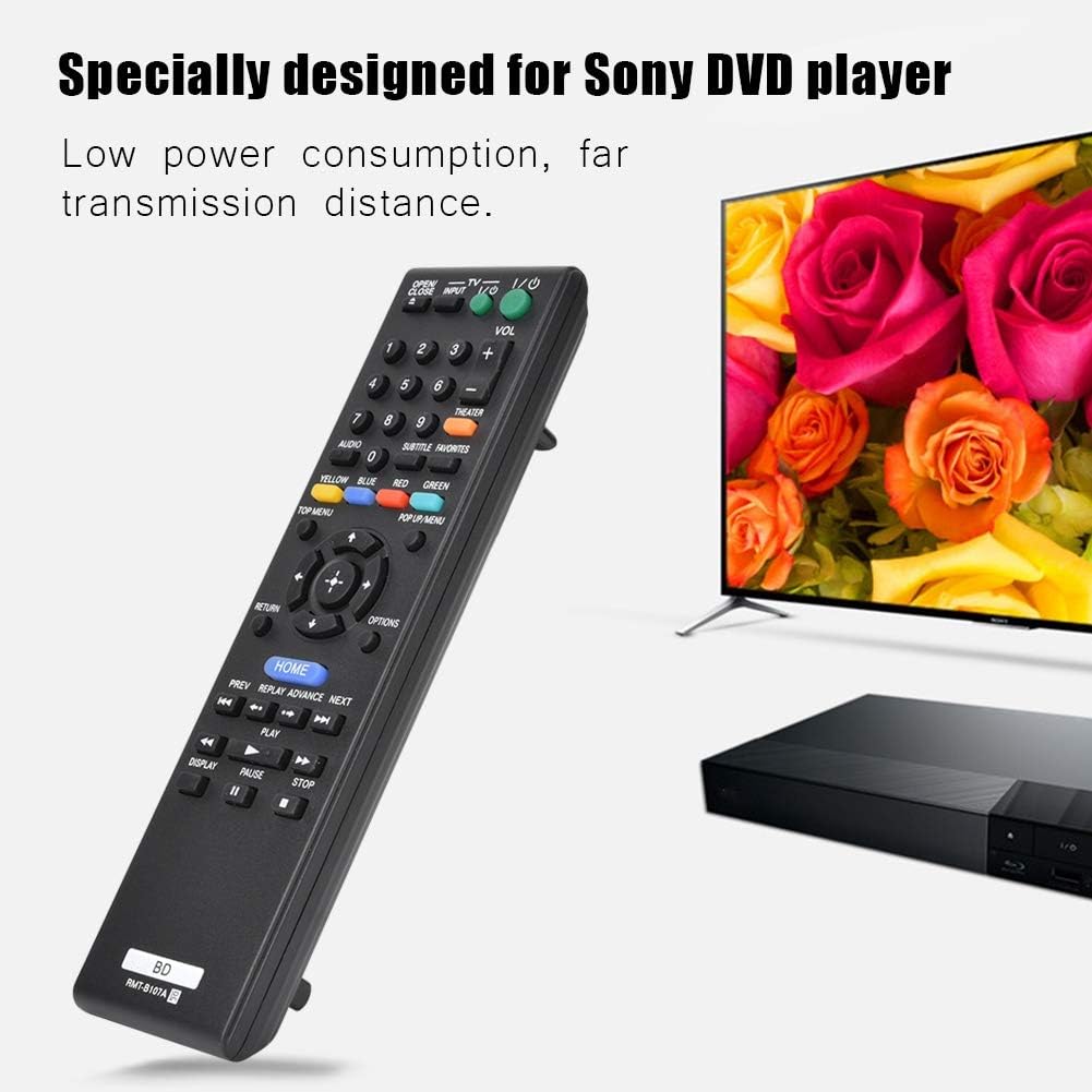 Hakeeta Universal Remote Control TV Controller Replacement for RMT-B107A BDP-BX37 BDP-S370 BDP-S373 45CS BDP-BX57 BDP-S570 BDP-S270 BDP-S470 BDP-S1700ES BDP-S770 - Image 3