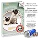 PeeDar 2.0 UV Pet Urine Detector Black Light LED Flashlight + Cat & Dog Behavior Guide. Ultra Bright Optimal 380-385NM Wavelength Finds Invisible Stains Instantly! Stop Pet Pee Issues Forever
