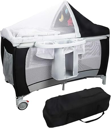 double travel cot
