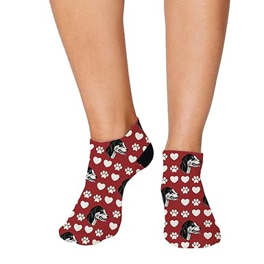 Amazoncom Chien Francais Blanc Noir Dog Pattern 5 Men