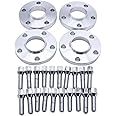 4 pcs/set 15mm & 20mm Thickness 5x112 PCD Hub Centric Wheel Spacers M14x1.5 66.5mm Adaptors Suitable for AUDI A5 2007 Onwards AUDI A5 Sports Back 2009 Onward
