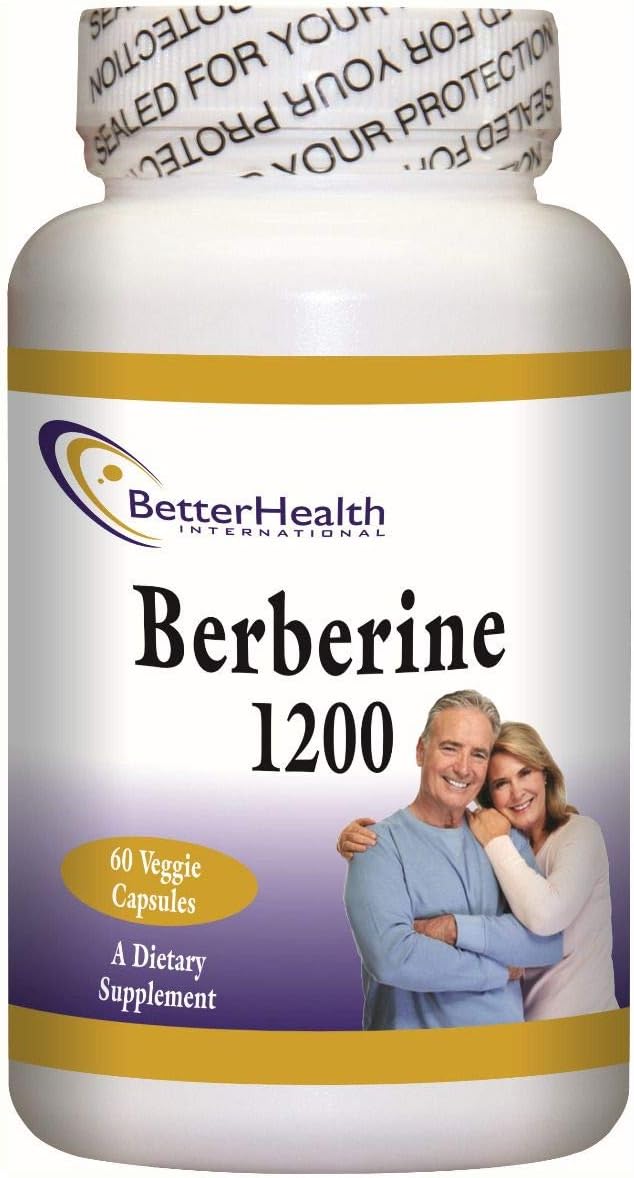 Berberine HCl 1200 60 Veggie Capsules