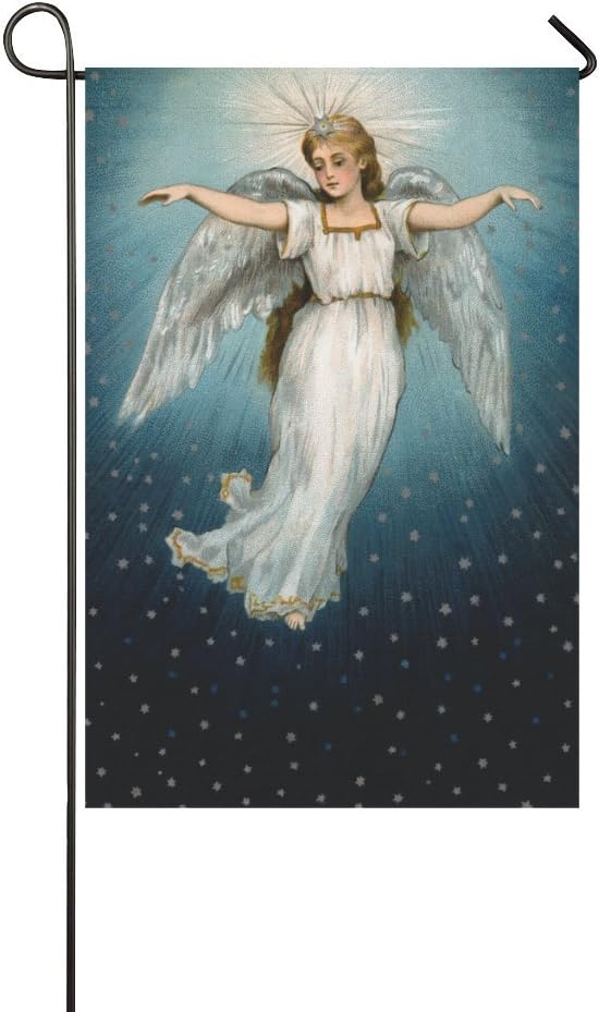 Best Christmas Angel Garden Flag