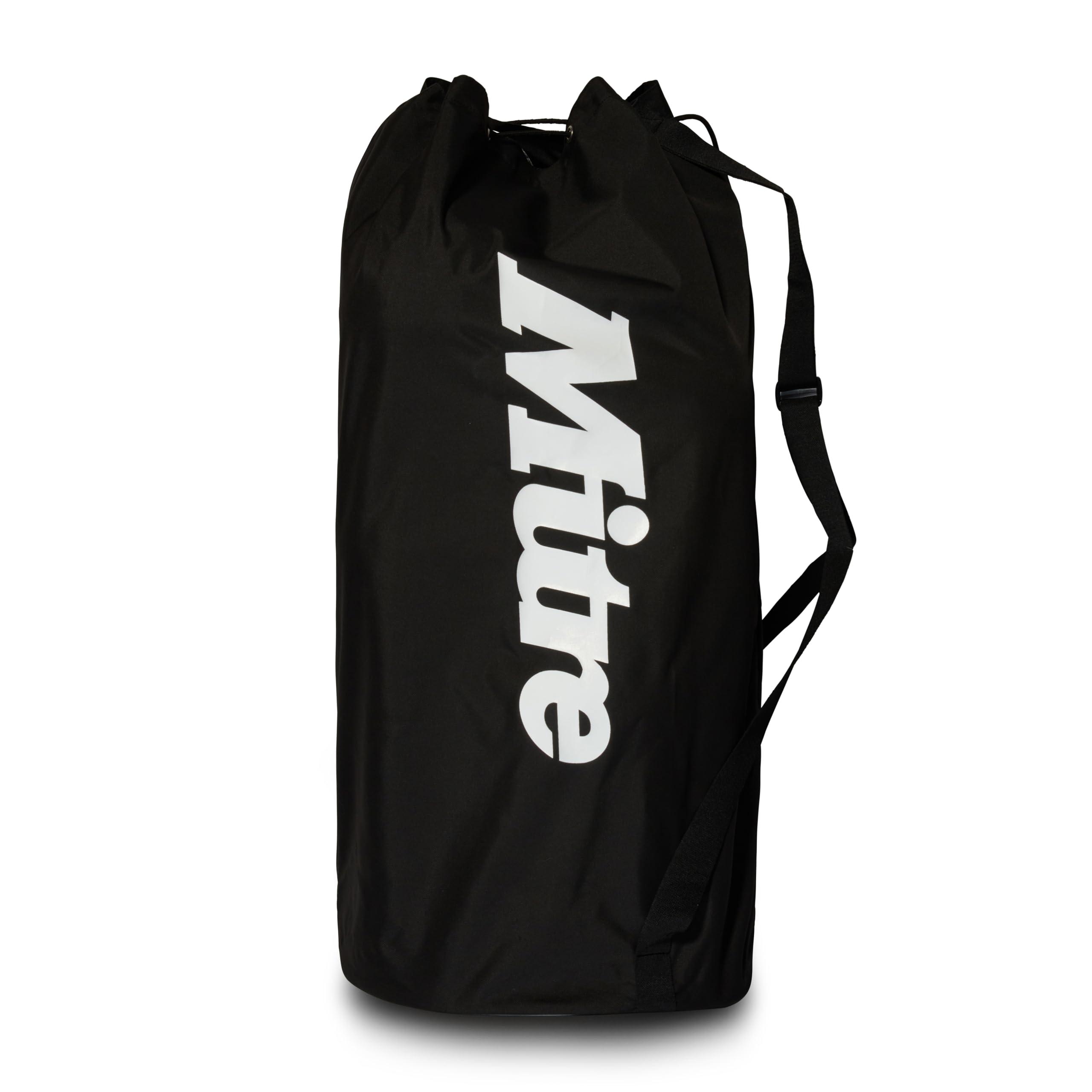 Mitre Football Bag | Heavy Duty | Adjustable Straps, Black, 12 Balls