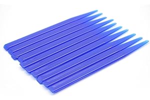 FUREIN SMILE Dental Plastic Mixing Spatulas, 20 Pack, Blue, for Impression Materials and Plaster