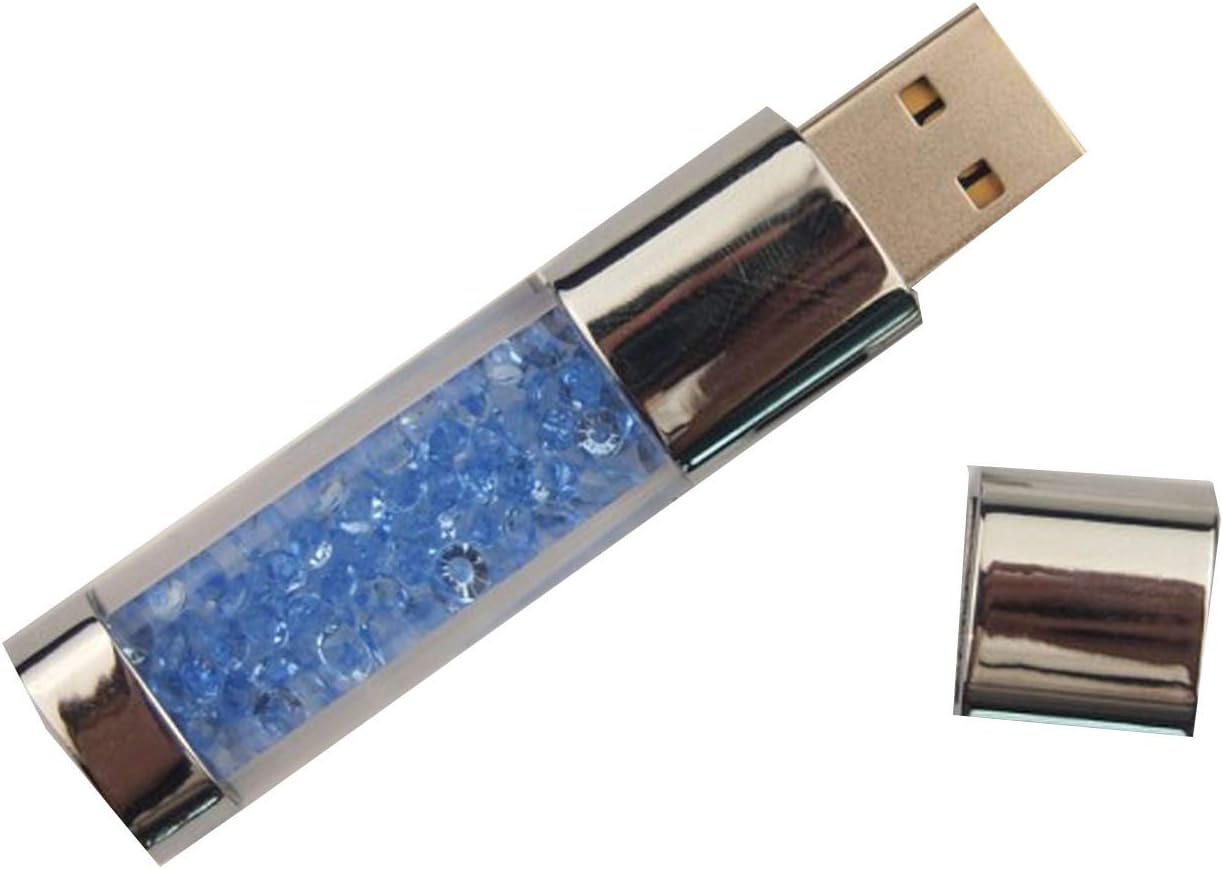 Crystal LED Light Pen Drive 128MB 4GB 8GB 16GB 32GB Gadget USB pendrive