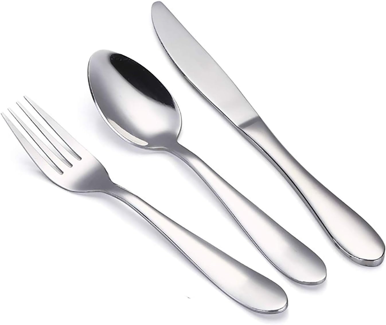 VANRA 3Piece Children Flatware Set 18/10 Stainless Steel Child Set