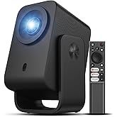 TCL C1 Smart Google TV Projector, WiFi and Bluetooth, 285&deg; Rotating Gimbal | 1080P HDR10，Sealed Optical Engine, Auto Focus &amp; Keystone, 4K Support, Dolby Audio, Portable for Home/Outdoor Movies