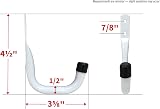 Shepherd Hardware 8096E Heavy Duty Steel Garage Storage Utility Hooks 3 Sizes 6 view 6