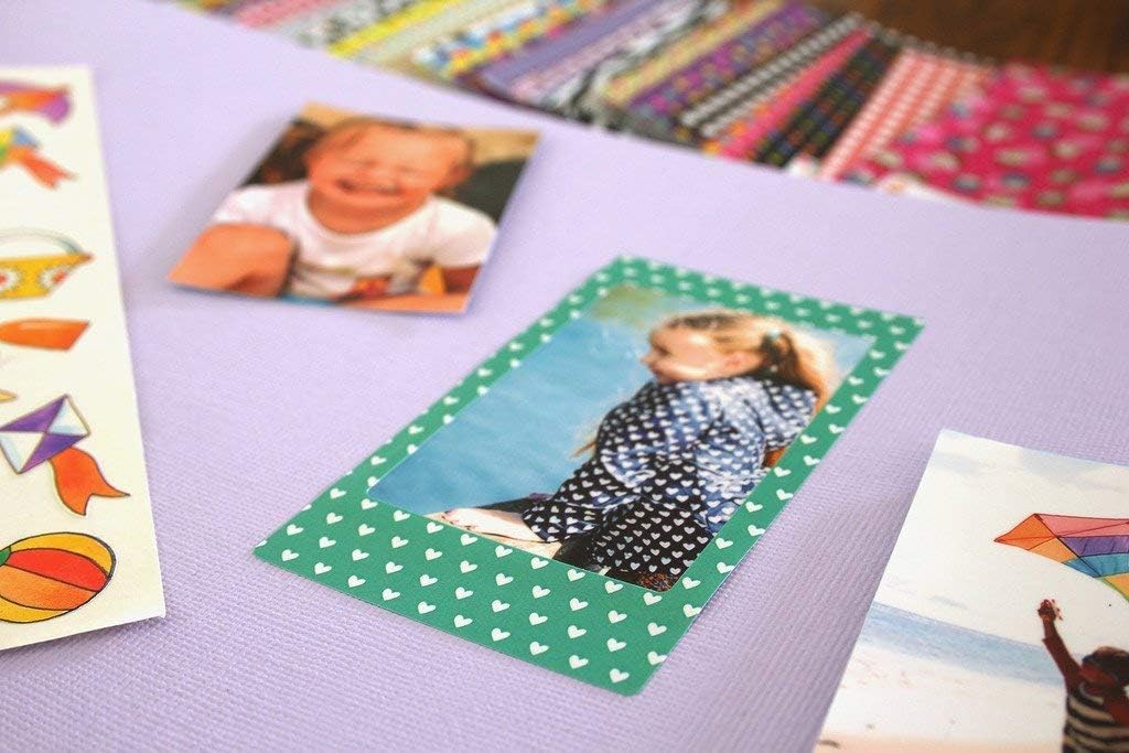 Zink Colorful, Fun & Decorative Photo Border Stickers for 2x3 Photo Paper Projects - Pack of 100, Multicoloured, Sticker Frames - Image 4