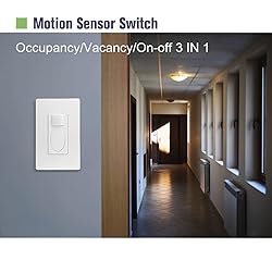 RAYZEEK 3 in 1 Motion Sensor Switch with Occupancy