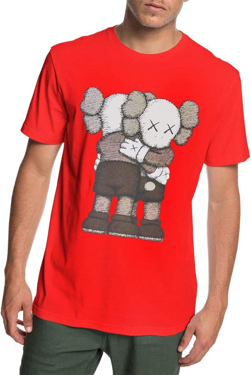 ANANBoyle Men's KAWS Cotton Clothes Short Sleeve T Shirt Cool Tee Tank