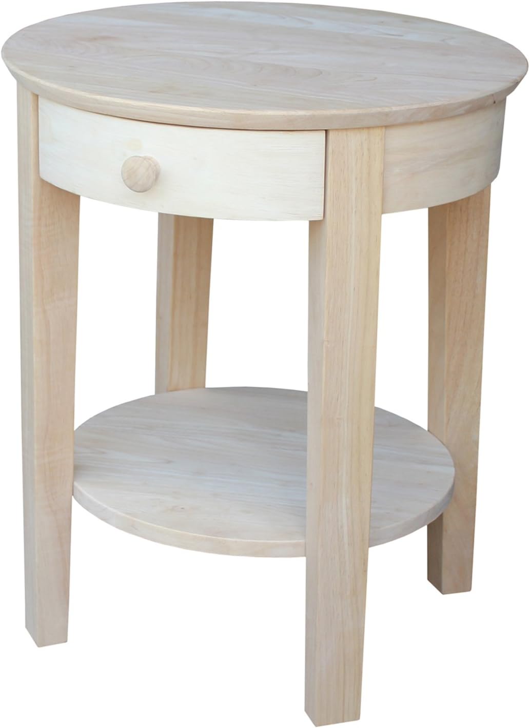 Best Unfinished Round End Table