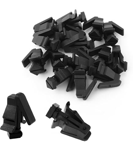 Amazon.com: OAUTOO 15PCS Black Nylon Grille Assembly Clip for