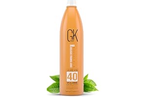 Global Keratin GK HAIR Professional Hair Creme 40 Volume Developer 33.8 Fl Oz for Hair Coloring Bleach - High-Performance Long Lasting Semi-Permanent Hair Color Toner Dye