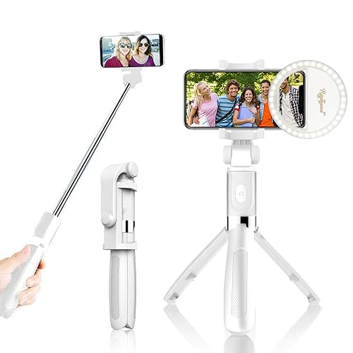 RC Selfie Stick Tripod, Extendable Monopod with Tripod Stand