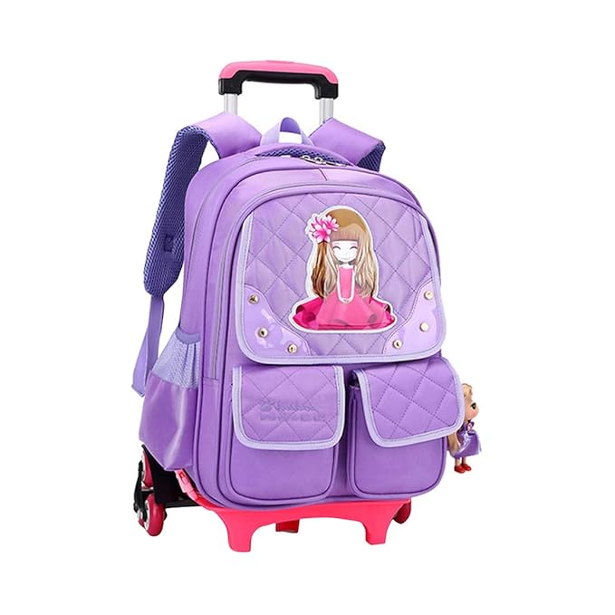 Zhhlinyuan Mochila Primaria Escolar para Niñas - Bolso con ...