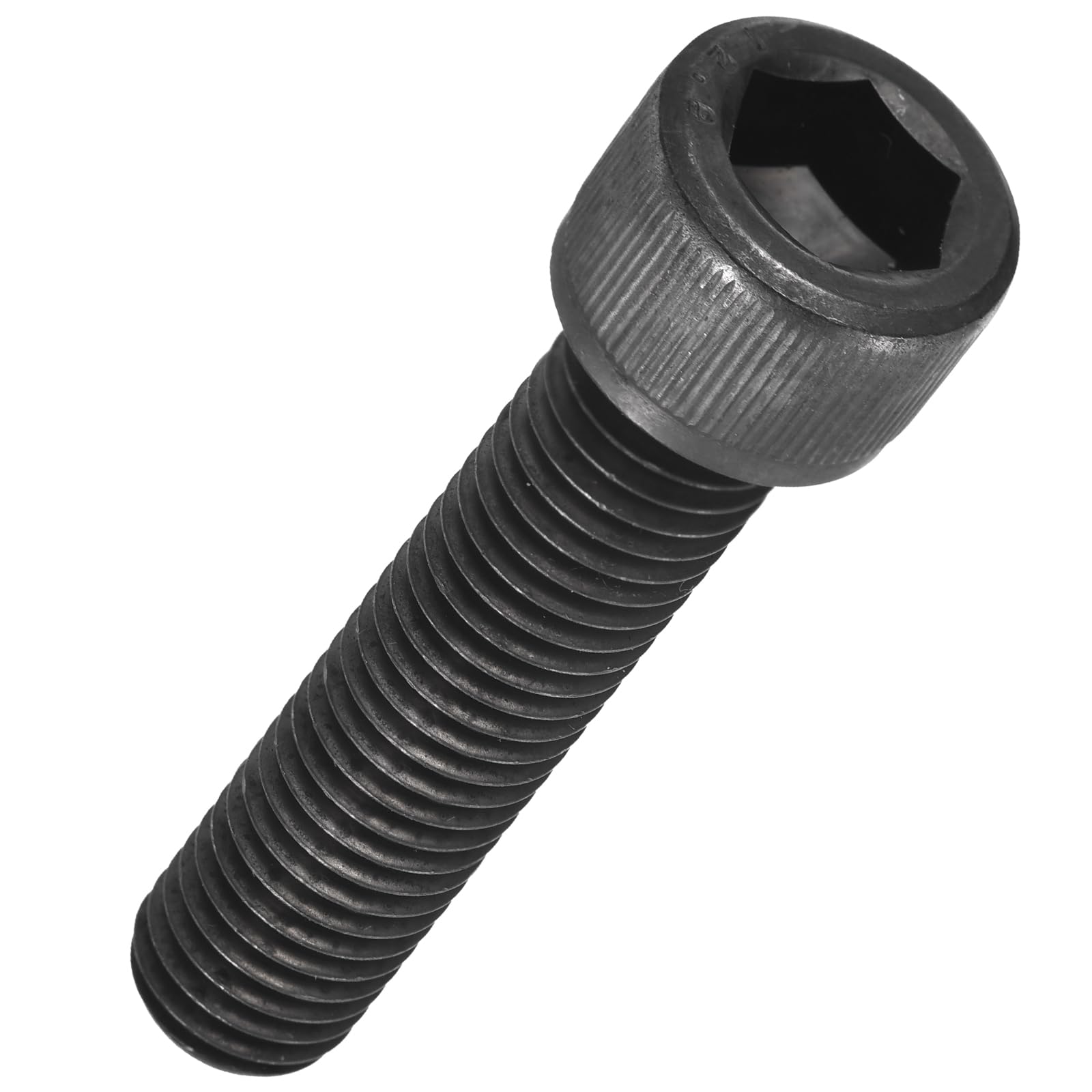 Kozelo 3pcs Socket Head Cap Screws - [M20-2.5x60mm] Alloy Steel Fully Threaded Black Oxide Grade 12.9 Internal Hex Screw Full Thread for Industrial & Machinery Use, Black