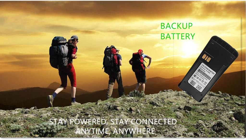 PMNN4080 Walkie Talkie Battery Replacement for Motorola CP185 EP350 TK3160 TK2168 TK3168 TK2170 TK3170 TK2173 TK3173 TK2360 TK3360 NX220 NX320 Portable Radio: Home Audio & Theater
