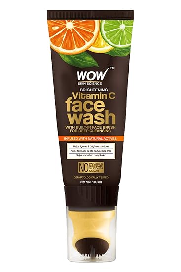 wow skin vitamin c face wash
