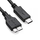 3FT External Hard Drive Cord to USB C for Western