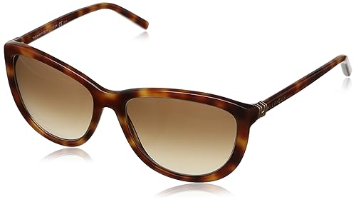 Tommy Hilfiger Damen Cateye Sonnenbrille TH 1156/S 42, Gr. 58 mm