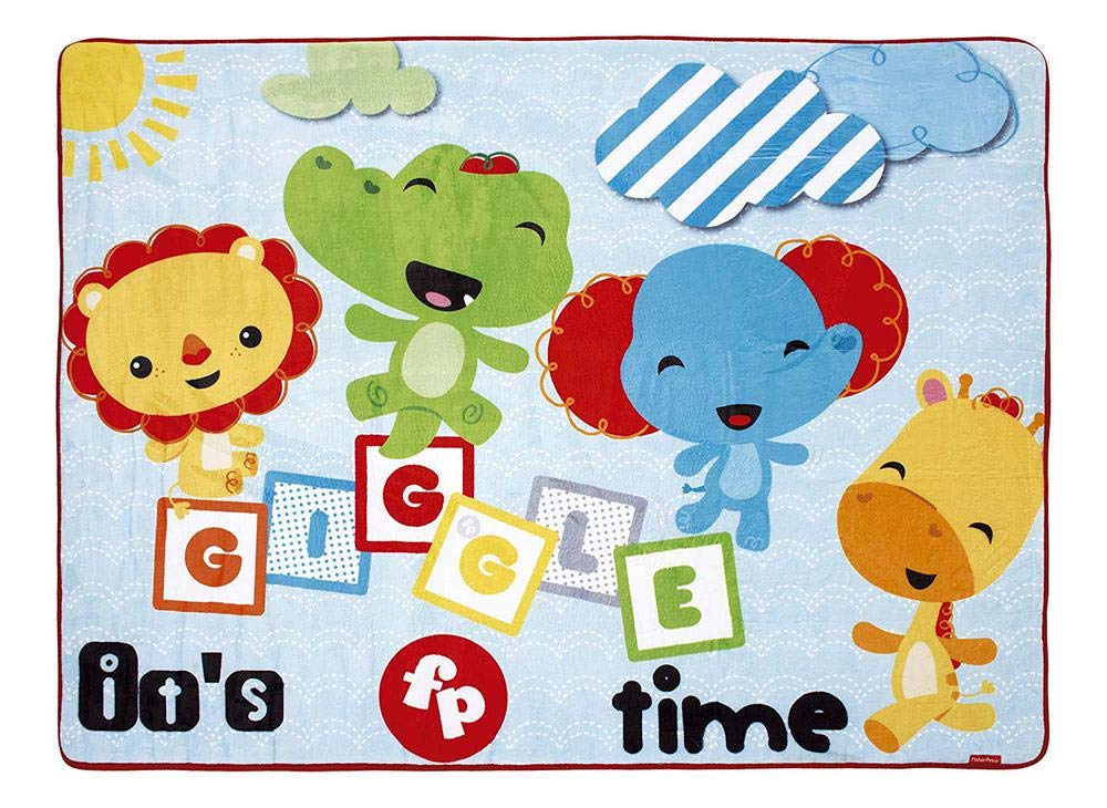 Fisher-Price Fleece Room Carpet, 117 X 157 cm