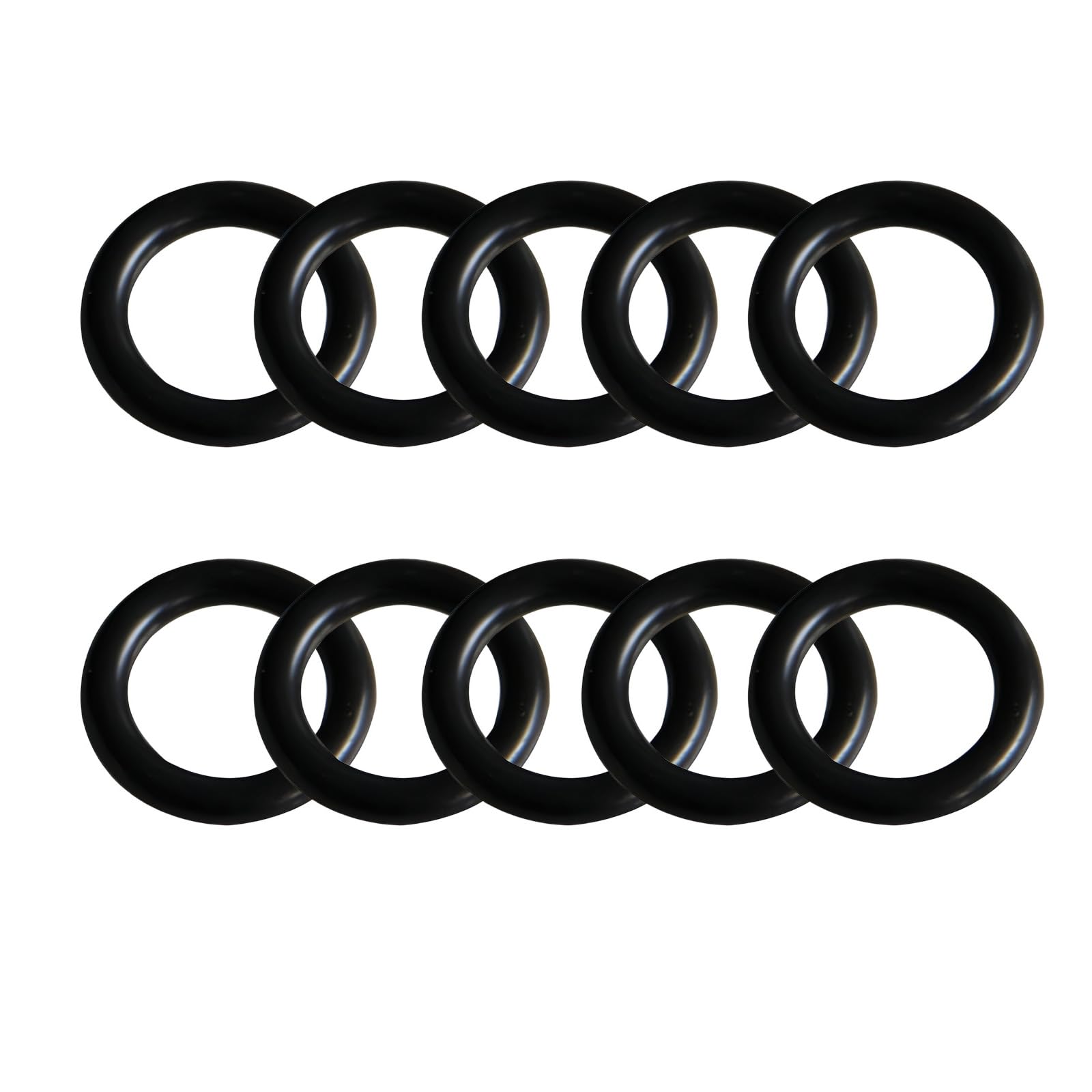 Nitrile Rubber O-Rings 27mm OD 22mm ID 2.5mm Width,Metric Sealing Washer Round O-Ring,Gasket O Rings Seal Grommets,Black,50 Pcs