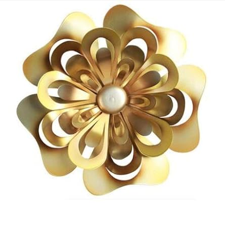 Sinzong Escultura Decorativa Pared 3d Estereo De Pared Oro De