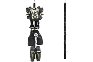 Hockey Hanger Portable Hanging Dryig Rack Hockey Gifts for Home and Outdoor Using in Ice Hockeys Skating Football Camping Fis