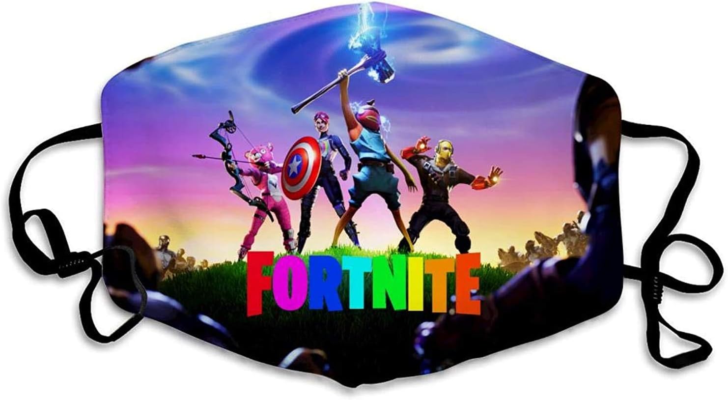 PONYOUN Battle Royale Shooting Game Unisex Anti-Odor Sun Protection Prevent Second-Hand Smoke Personalized 3D Pattern Printing : Sports & Outdoors