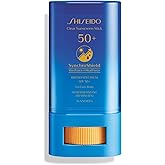 Shiseido Clear Sunscreen Stick - Invisible Broad-Spectrum Face Sunscreen - Wear Under & Over Makeup - Lightweight Formula - All Skin Types
