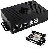 Waveshare Pi5 Nvme HDMI Case,Comes with PCIE to M.2 Board, Compatible with Raspberry Pi, Aluminum Alloy Case,Multi-Functional