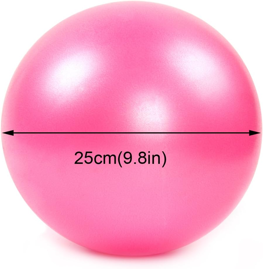 Mini pelota de yoga o pilates, de la marca Latinaric, 25 cm, color ...