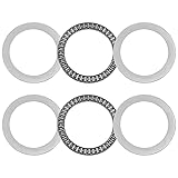 uxcell AXK75100 Thrust Needle Roller Bearings with