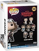 Funko Pop! TV Stranger Things Eddie with Guitar Vinyl Figure view 3