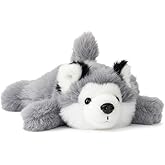 Mushymallow Adorable Husky Stuffed Animal Soft Plush Husky Dog Plush Toy Cute Birthday Gifts for Kids Adults
