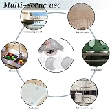 CCLKHY 4 Pcs Silicone Drain Protector with Sucker Sink Hair Catcher 13.8cm view 7