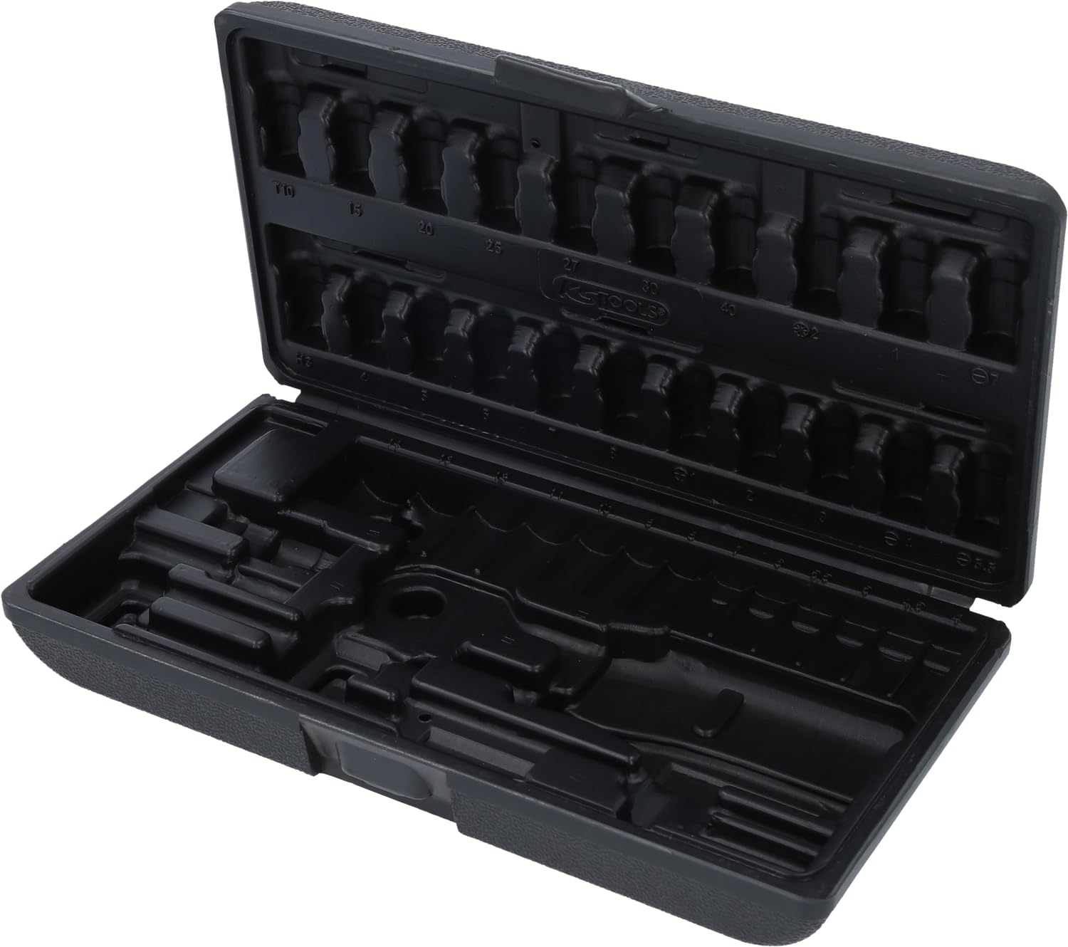 KS Tools 911.0646-99 Plastic Empty Case (Without Contents) for 1/4 Inch Socket Spanner Set 46 Pieces [ASIN B0017V2D3S]