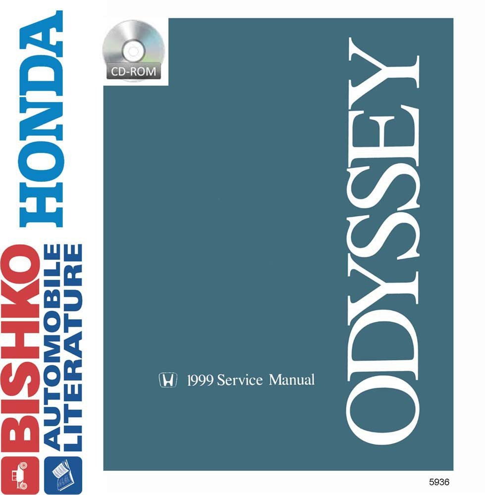 Amazon.com: bishko automotive literature 1999 Honda Odyssey Shop Service  Repair Manual CD Engine Drivetrain Wiring: Automotive