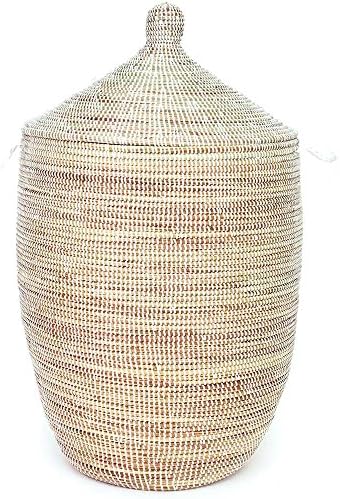 Swahili Modern Large Solid White African Prayer Mat Hamper