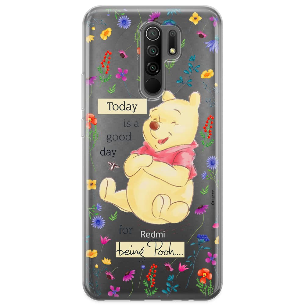 ERT GROUP mobile phone case for Xiaomi REDMI 9 original and officially Licensed Disney pattern Winnie the Pooh and friends 029 optimally adapted to the shape of the mobile phone, partially transparent