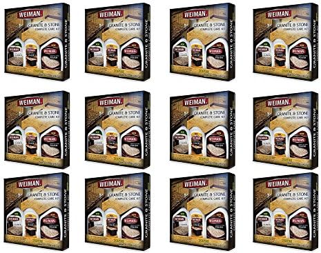 Weiman Granite and Stone Complete Care Kit (12 Pack)